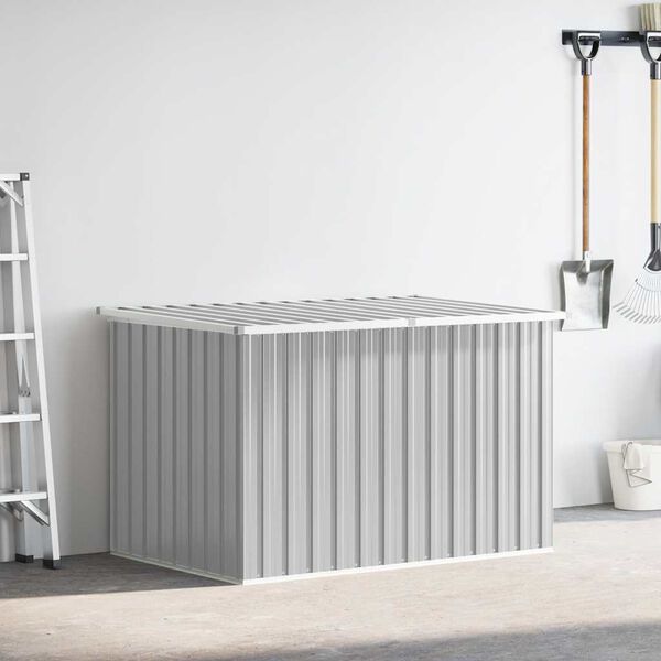 vidaXL Garden Storage Box Grey 171x99x93 cm