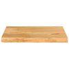 vidaXL Table Top Live Edge 50x20x3.8 cm Solid Wood Mango
