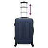 vidaXL Suitcase Set with Lock 3 pcs Dark blue 50 x 31 x 78 cm