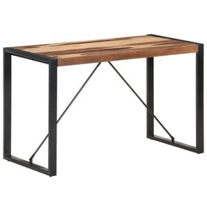 vidaXL Dining Table | Brown | Solid Acacia wood | Industrial | Dining Table