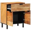 vidaXL Bedside Cabinet Brown 50 x 33 x 60 cm Solid Acacia wood
