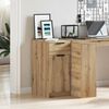 vidaXL Desk Cabinet Artisan Oak 33x50x75 cm Engineered Wood