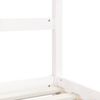 vidaXL Kids Bed Frame White 90x200 cm Solid Wood Pine