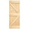 vidaXL Door NARVIK 85x210 cm Solid Wood Pine