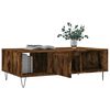 vidaXL Coffee Table Smoked Oak 104x60x35 cm Engineered Wood