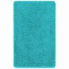 vidaXL Anti-slip Bath Mat Set 2 pcs Turquoise PP