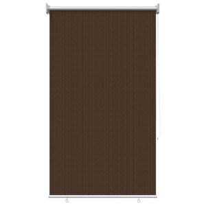vidaXL Outdoor Roller Blind 90% UV Block Brown 60 x 140 cm HDPE