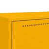 vidaXL Highboard Mustard Yellow 68x39x111.5 cm Steel