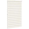 vidaXL Zebra Blind Marble Beige 150x200 cm Fabric Width 145.9 cm Polyester