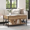 vidaXL Coffee Table Artisan Oak 100 x 55 x 48.5 cm Engineered Wood