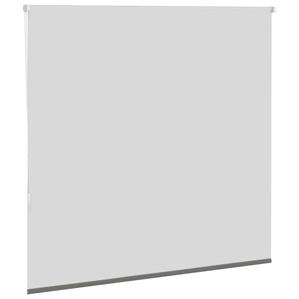 vidaXL Roller Blind Blackout Grey 160x175 cm Fabric Width 156.6 cm Polyester