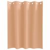 vidaXL Blackout Curtains with Rings 2 pcs Light Brown 140 x 140 cm