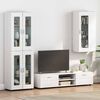 vidaXL Wall-mounted Cabinet High gloss white 55 x 29 x 100 cm