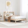 vidaXL Bed Frame without Mattress 90x190 cm Single Solid Wood Pine