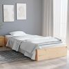 vidaXL Bed Frame without Mattress Solid Wood 75x190 cm Small Single Small Single