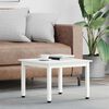 vidaXL Coffee Table White 50 x 50 x 36 cm Solid Pine Wood