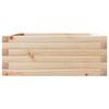 vidaXL Garden Planter 60x60x23 cm Solid Wood Pine