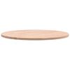 vidaXL Table Top &Oslash;50x1.5 cm Round Solid Wood Beech