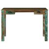 vidaXL Desk Brown 112 x 55 x 76 cm Solid Reclaim wood