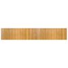 vidaXL Rug Rectangular Natural 60x400 cm Bamboo