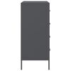 vidaXL Sideboard Anthracite 68x39x89 cm Steel