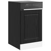vidaXL Kitchen Cabinet Black Oak 45 x 1.5 x 67 cm Engineered Wood