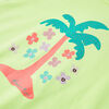Kids' T-shirt Fluo Yellow 140
