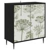 vidaXL Sideboard GOTHA Black Oak 69 x 33 x 76 cm Engineered Wood