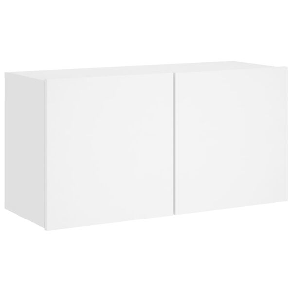 vidaXL TV Cabinet Wall-mounted White 80x30x41 cm