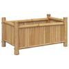 vidaXL Planter 50x30x25 cm Bamboo
