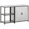 vidaXL Kitchen Storage Set HATTEM 2 pcs Silver Stainless Steel