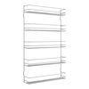 Metaltex 5-tier Wall Spice Rack Pepito Silver