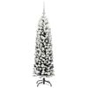 vidaXL Artificial Christmas Tree with 150 LEDs with Stand Green 150 cm