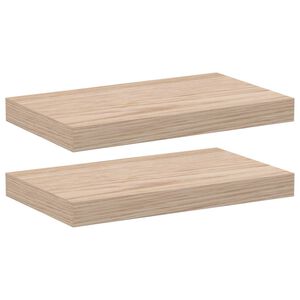 vidaXL Floating Shelves 2 pcs 40x23.5x4 cm Engineered Wood