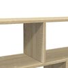 vidaXL Wall Shelf Sonoma Oak 100x25x50 cm Engineered Wood