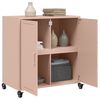 vidaXL Sideboard Pink 68x39x72 cm Steel