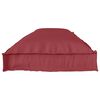 vidaXL Pallet Cushion Set 2 pcs Wine red 150 x 40 x 8 cm Oxford fabric
