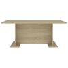 vidaXL Coffee Table Sonoma Oak 103.5x60x40 cm Engineered Wood