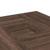 vidaXL Coffee Table Brown Oak 80x80x40 cm Engineered Wood