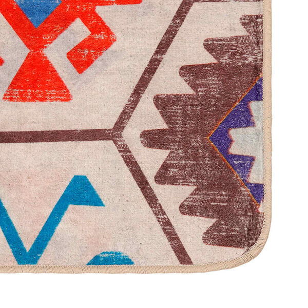 vidaXL Rug Washable Multicolour 80x150 cm