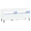 vidaXL LED TV Cabinet High Gloss White Engineered Wood