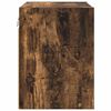 vidaXL Hanging Cabinet Smoked Oak 40 x 29.5 x 40 cm Engineered Wood