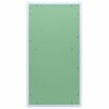 vidaXL Access Panel Green and Silver 55 x 105 cm