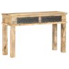 vidaXL Console Table with Drawers 120x35x75 cm Solid Mango Wood