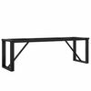 vidaXL Coffee Table Legs O-Frame 140x30x43 cm Steel