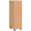 vidaXL Bathroom Cabinet with Storage Artisan Oak 30 x 35 x 95 cm