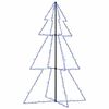 vidaXL Christmas Cone Tree 200 LEDs Indoor and Outdoor 98x150 cm