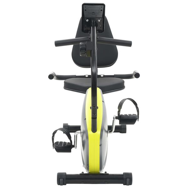 vidaXL Magnetic Recumbent Exercise Bike with Pulse Measurement