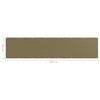 vidaXL Balcony Screen Taupe 90x400 cm HDPE