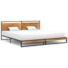 vidaXL Bed Frame without Mattress Metal 200x200 cm